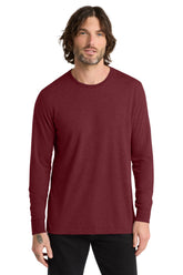 Allmade® Unisex Tri-Blend Long Sleeve Tee - Vino Red - XS
